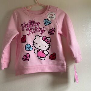 Girls NWT Hello Kitty sweatshirt size 3t